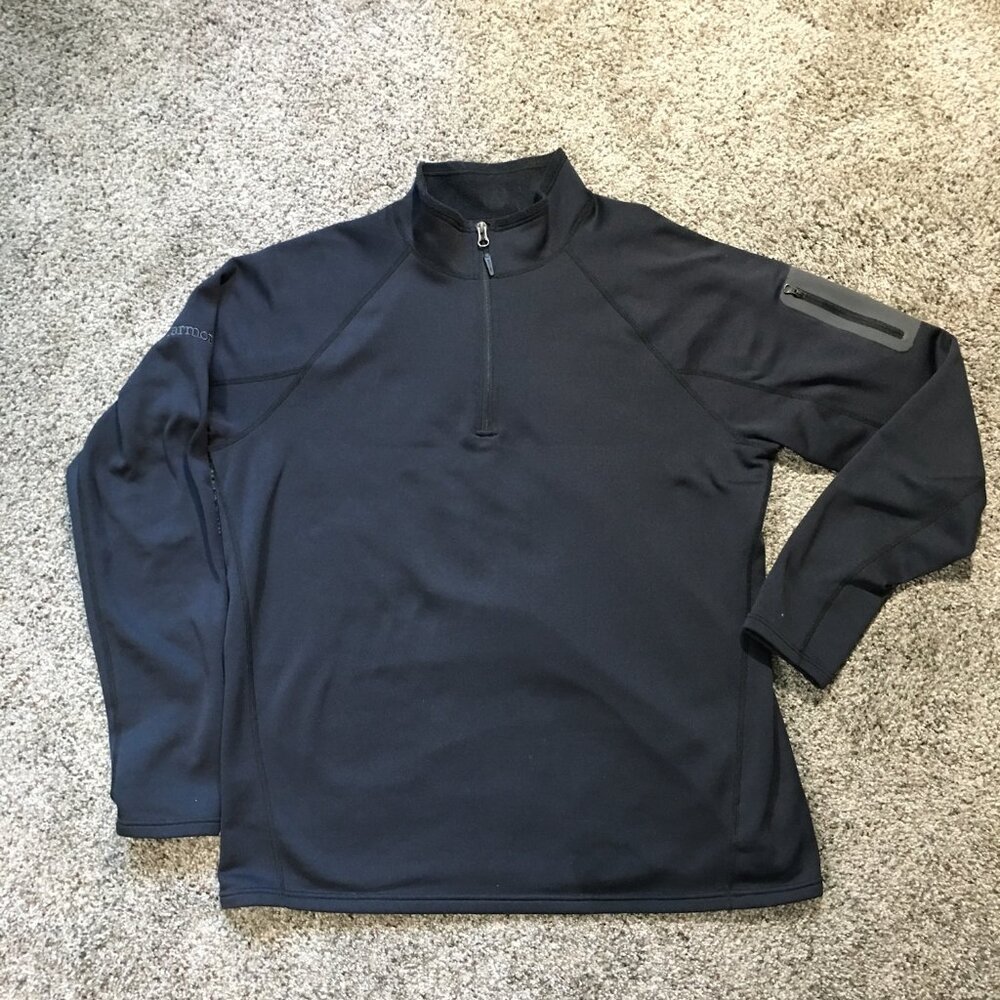 Men's XL Marmot fleece quarter zip.